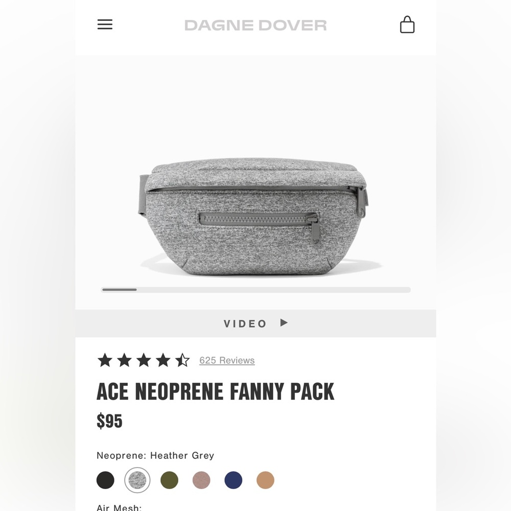 Never Used Dagne Dover Fanny Pack